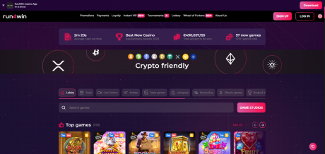 Run4Wins Homepage