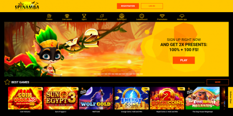 Aplikacje Spinamba Homepage