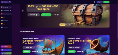 Spinandos Homepage