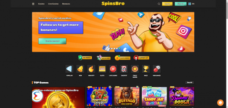 SpinsBros Homepage