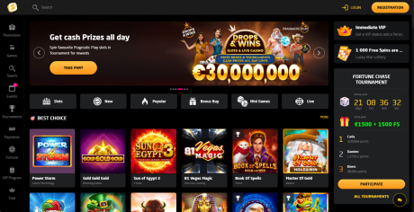 Stay Casinos Homepage