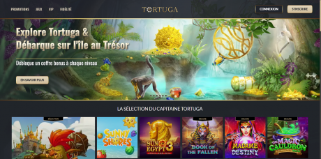 Tortuga Casinos Homepage