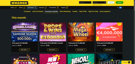 Whamoos Homepage