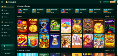 WinLions Homepage