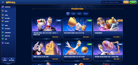 WinGagas Homepage