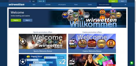 Wir Wettens Homepage