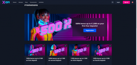 Aplikacje Xon Bet Homepage