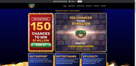 Yukon Gold Casinos Homepage
