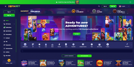 Zotabets Homepage