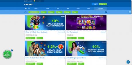 Crickexs Homepage