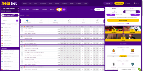 Helabets Homepage