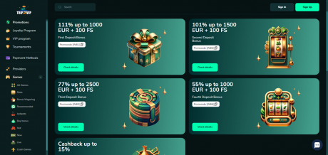 Trip2Vips Homepage