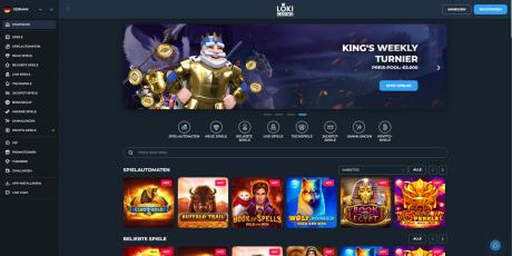 Loki Casinos Homepage