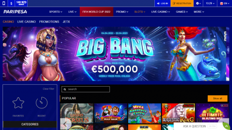 Paripesas Homepage