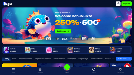 Fugu Casinos Homepage