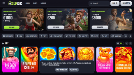 Slim Kings Homepage