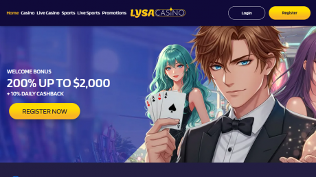 LysiaCasinos Homepage