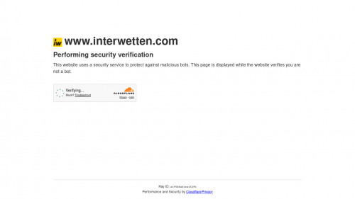Interwetten Screenshot