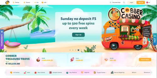 Cobbercasino Screenshot