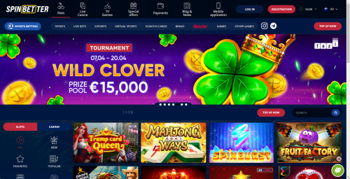 Spinbetter Screenshot